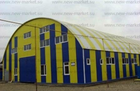 Ангары и склады изготовим под ключ недорого