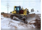 Бульдозер Komatsu 65PX-15, болотный толкач 4 м3